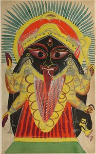 Die Göttin Kali von Unknown artist