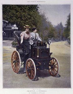 Der Petroleum-Phaeton, Typ 1896 - in „Modern Sports“