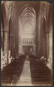 Das Querschiff von Norden, Westminster Abbey