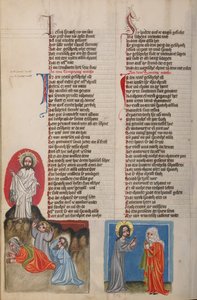 Die Verklärung; Jesus vor der syrophönizischen Frau von Unknown artist