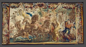 Der Triumph Caesars aus Die Geschichte von Caesar und Cleopatra von Unknown artist