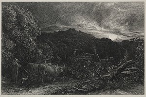 Der müde Pflüger von Unknown artist