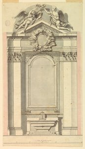 Der Altar mit zwei alternativen Vorschlägen