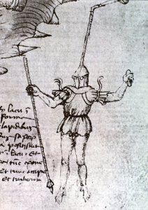 Der Skaphandler, vorgestellt von Mariano di Jacopo, genannt Il Taccola im 15. Jahrhundert von Unknown artist