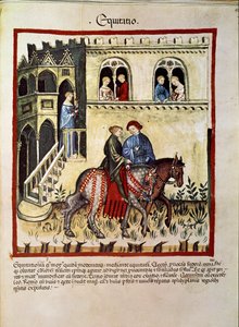 Behandlung der Medizin: „Die Vorteile des Reitens“ von Unknown artist