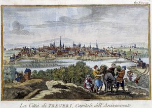 Trier um 1790 von Unknown artist