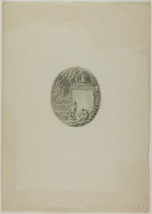 Zwei Putti am Grabdenkmal von Unknown artist