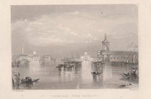 Venedig - die Dogana von Unknown artist