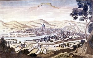 Ansicht von Florenz im 18. Jahrhundert von Unknown artist