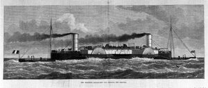 Boot gegen Seekrankheit, entworfen von Henry Bessemer (1813-1898).