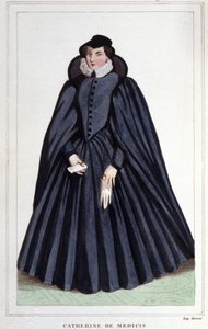Porträt von Catherine de Medici (Caterina de Medici) (1519-1589)