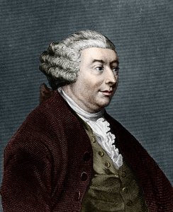 Porträt von David Hume. Schottischer Philosoph (1711-1776). von Unknown artist