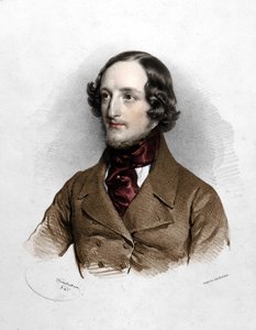 Porträt des Komponisten Sigismund Thalberg (1812 - 1871) von Unknown artist