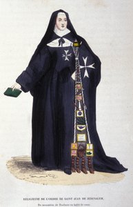 Religiöse des Ordens des Heiligen Johannes von Jerusalem, des Klosters von Toulouse in Coeur