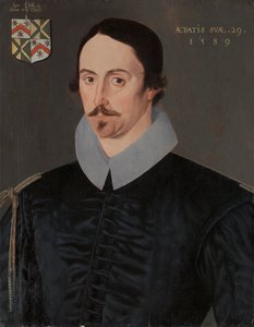 Ein unbekannter Mann, 29 Jahre alt, möglicherweise aus der Familie Kempe von Unknown artist, sixteenth century