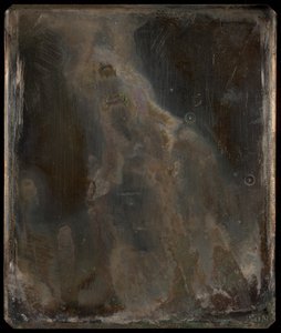 Daguerreotypieplatte ohne Bild von Unknown artist/maker