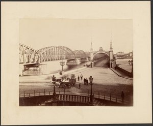 De Hef Brücke, Rotterdam von Unknown artist/maker