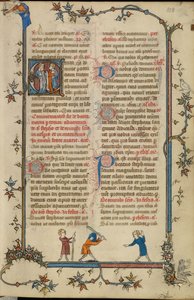 Initiale E: Zwei Propheten