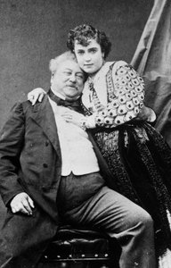 Alexandre Dumas und Adda Mellen