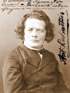 Anton Grigorievich Rubinstein, russischer Pianist und Komponist von Unknown photographer