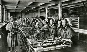 Sardinenkonservierung, Sardinenindustrie, Finistère, Bretagne