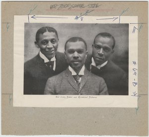Cole, Johnson und Johnson von Unknown photographer