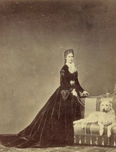 Elisabeth, Kaiserin von Österreich und Königin von Ungarn (24. Dezember 1837 – 10. September 1898) von Unknown photographer