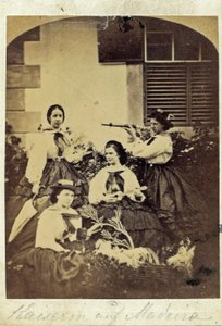 Elisabeth, Kaiserin von Österreich und Königin von Ungarn (24. Dezember 1837 – 10. September 1898) (Foto) von Unknown photographer