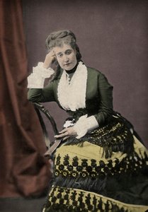Eugenie de Montijo (1826-1920), Ehefrau von Napoleon III., die letzte Kaiserin von Frankreich von Unknown photographer