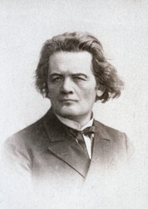 Halbporträt des berühmten russischen Pianisten und Komponisten Anton Grigorevic Rubinstein von Unknown photographer