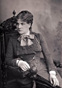 Mme Alix-Marie PASCA (1836-1906) - Porträt von Alix Pasca (1835-1914), französische Komödiantin. Fotografie Ende des 19. Jahrhunderts von Unknown photographer