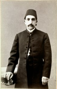 Osmanisches Reich: Porträt von Sultan Abdulhamid II. (1842-1918). Fotografie. Ankara, Türkische Historische Gesellschaft, Türkei