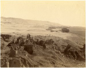 Panoramablick auf das Tal der Könige, Ägypten von Unknown photographer