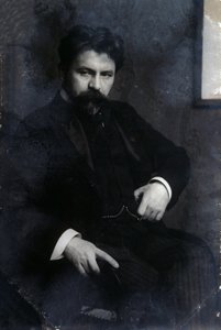 Porträt von Arthur Nikisch (s/w Foto) von Unknown photographer