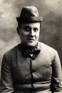 Porträt von Dranem (1869-1935), französischer Sänger und Star des Musiktheaters. von Unknown photographer