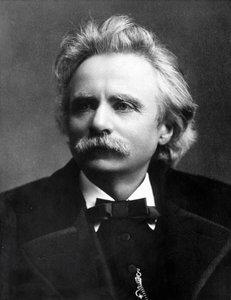 Porträt von Edvard Grieg (1843 - 1907), norwegischer Komponist