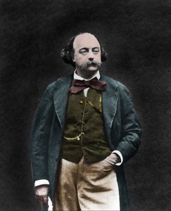 Porträt des englischen Schriftstellers Gustave Flaubert (1821-1880) von Unknown photographer