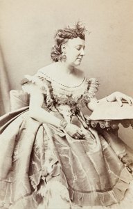 Porträt von Ermina Rudersdorf von Unknown photographer