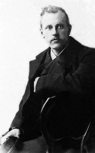 Porträt von Fridtjof Nansen (1861-1930), norwegischer Entdecker und Zoologe. von Unknown photographer