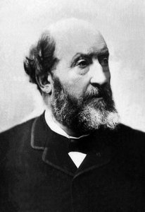 Porträt von Guillaume Victor Emile Augier (1820-1889), Dichter und Dramatiker von Unknown photographer