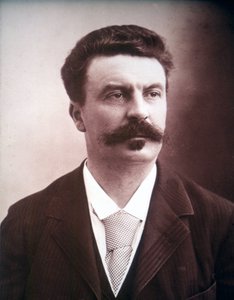 Porträt von Guy de Maupassant