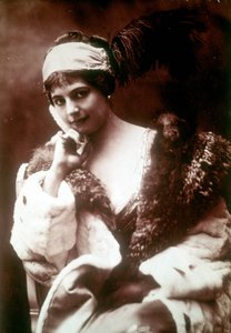 Porträt von Mata Hari (1876-1917), niederländische Tänzerin und Abenteurerin von Unknown photographer