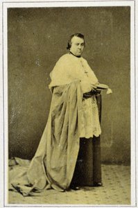 Porträt von Monseigneur Lavigerie (1825 - 1892) im Jahr 1869 von Unknown photographer