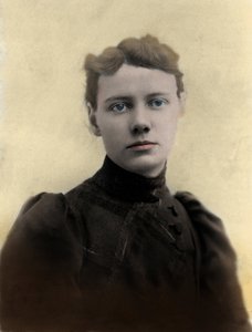 Porträt von Nellie Bly (Elizabeth Jane Cochrane) 1864-1922, amerikanische Journalistin von Unknown photographer