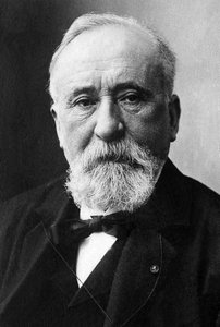 Porträt von Pierre Puvis de Chavannes (1824-1898), französischer symbolistischer Maler. von Unknown photographer