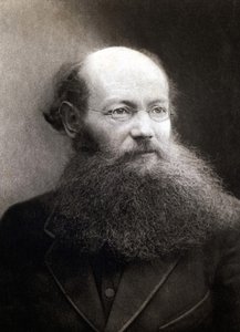 Porträt von Fürst Peter Alexejewitsch Kropotkin (1842-1921), russischer Revolutionär und Anarchist.