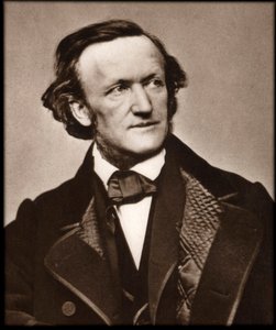 Porträt des Komponisten Richard Wagner (1813-1883)