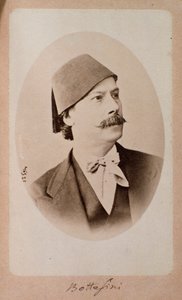 Porträt des italienischen Dirigenten, Kontrabassisten und Komponisten Giovanni Bottesini