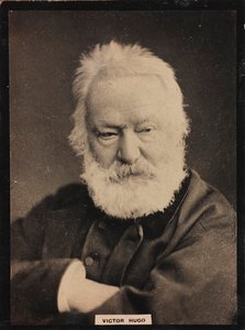 Porträt des französischen Schriftstellers Victor Hugo (1802-1885)