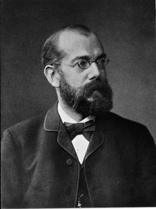 Porträt des deutschen Arztes Robert Koch (1843-1910)